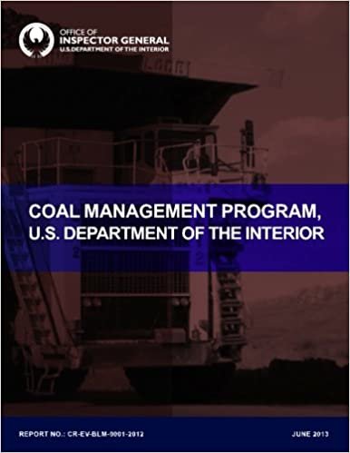 okumak Coal Management Program, U.S. Department of the Interior
