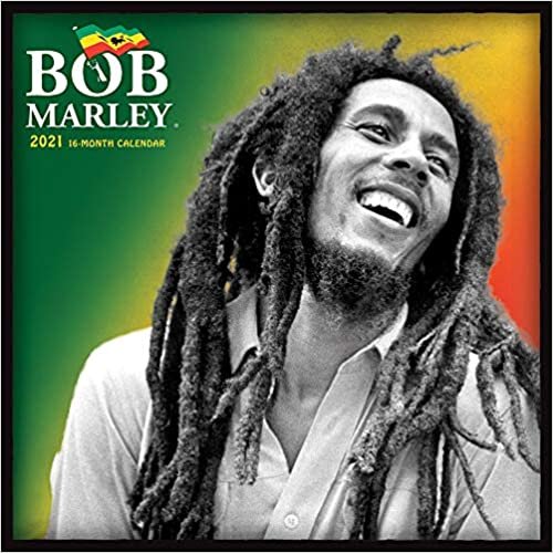 okumak Bob Marley 2021 - 16-Monatskalender: Original BrownTrout-Kalender [Mehrsprachig] [Kalender] (Wall-Kalender)