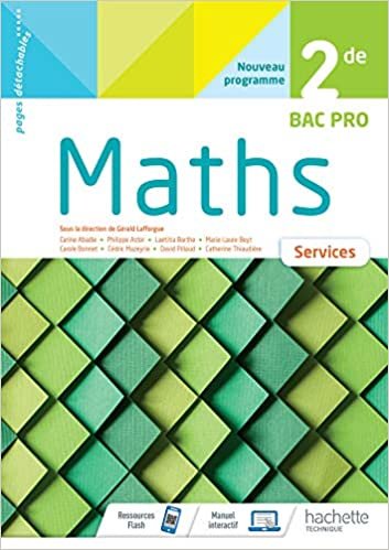 okumak Mathématiques Services 2de Bac Pro - cahier de l&#39;élève - Éd 2020 (Mathématiques Bac Pro)