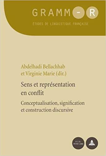 okumak Sens et représentation en conflit: Conceptualisation, signification et construction discursive (GRAMM-R / Études de linguistique française, Band 12)