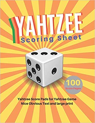 okumak Yahtzee Scoring Sheet: V.7 Yahtzee Score Pads for Yahtzee Game Nice Obvious Text and large print yahtzee score card 8.5 by 11 inch
