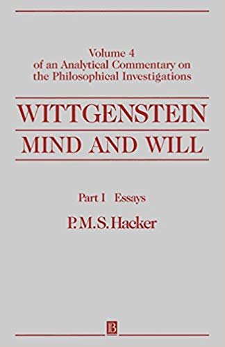 okumak Wittgenstein; Mind &amp; Will V4 P1