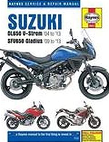 okumak Suzuki DL650 V-Strom &amp; SFV650 Gladius (04 - 19): 2004 to 2019