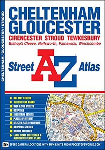 okumak Cheltenham &amp; Gloucester Street Atlas (A-Z Street Atlas)