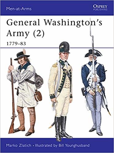 okumak General Washingtons Army (2): 1779-83: 1779-83 v. 2 (Men-at-Arms)