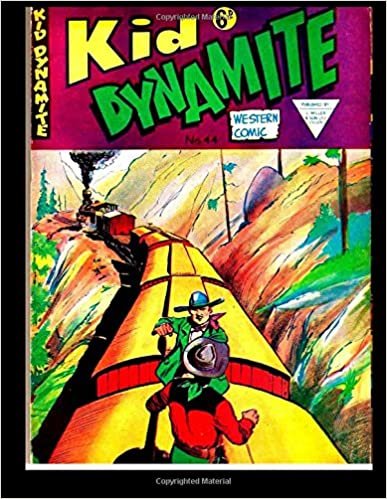 okumak Kid Dynamite #44 (B&amp;W): UK Western Comic