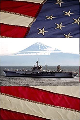 okumak U S Navy Amphibious Command Ship USS Blue Ridge (LCC 19) and Mount Fuji Journal: Take Notes, Write Down Memories in this 150 Page Lined Journal