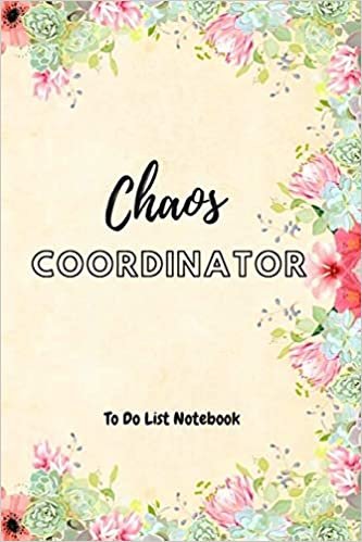 okumak Chaos Coordinator: Notebook To Do List Notebook To Do &amp; line