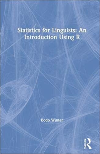 Statistics for Linguists: An Introduction Using R