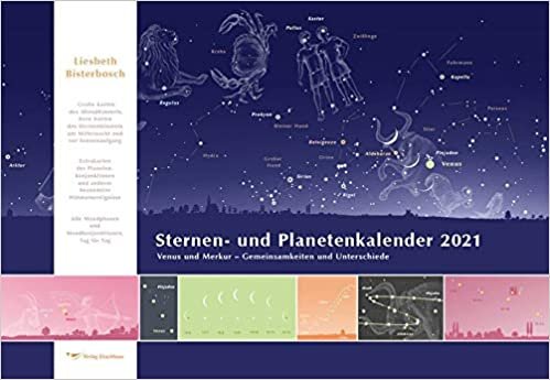 okumak Sternen- und Planetenkalender 2021: Broschurenkalender