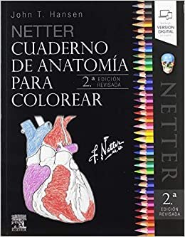 okumak Netter Cuaderno de anatomía para colorear (2ª ed.)
