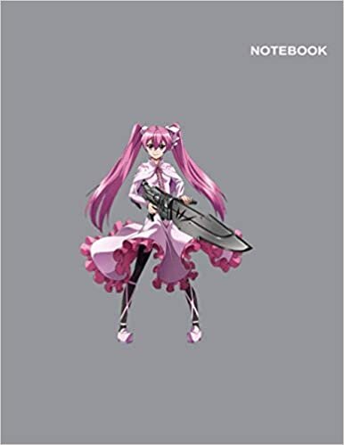 okumak Mine Character Akame Ga Kill Notebook Cover: College-Ruled sketchbook for student, 8.5&quot; x 11&quot; ( American Standard paper letter sizes ), 110 Pages.