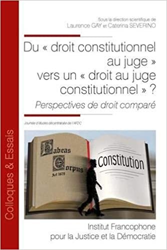 okumak Du « droit constitutionnel au juge » vers un « droit au juge constitutionnel » ?: Perspectives de droit comparé (Tome 108) (Colloques &amp; Essais)