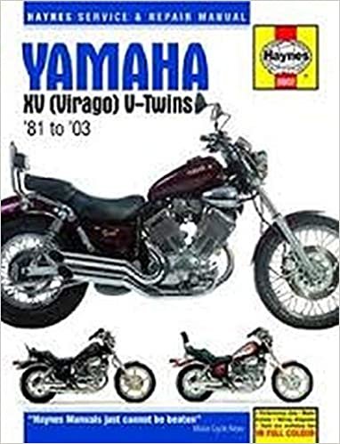 okumak Yamaha XV Virago V-Twins 1981 - 2003 (Haynes Service &amp; Repair Manual)