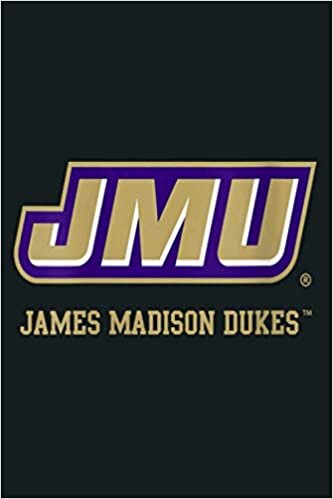 okumak Womens James Madison JMU Dukes NCAA PPJMU03 V Neck: Notebook Planner - 6x9 inch Daily Planner Journal, To Do List Notebook, Daily Organizer, 114 Pages