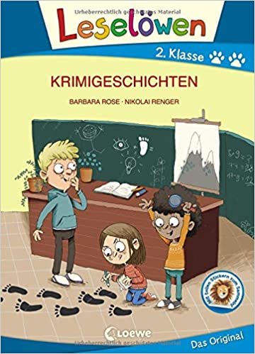 okumak Leselöwen 2. Klasse - Krimigeschichten: Erstlesebuch für Kinder ab 6 Jahre - Großbuchstabenausgabe
