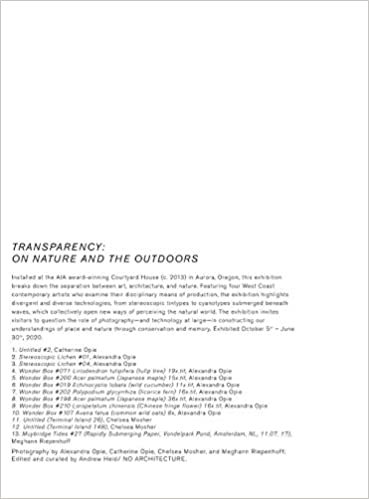 okumak Transparency: On Nature and the Outdoors