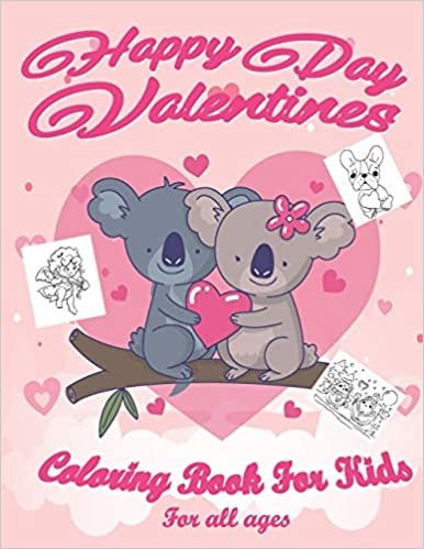 okumak Valentine&#39;s Day Coloring Book for Kids: Lovely animals coloring books , Valentine&#39;s day coloring book , Baby books valentines day , Valentines day ... , Valentines Day Coloring books for Toddlers