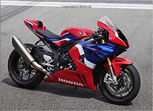 okumak Honda CBR1000RR-R Fireblade SP location: 120 pages with 20 lines you can use as a journal or a notebook .8.25 by 6 inches.