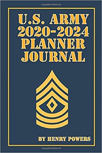 okumak U.S. Army 2020 - 2024 Planner Journal: Army First Sergeant 1SG Sixty-Month Combination Planner Journal 2020-2024