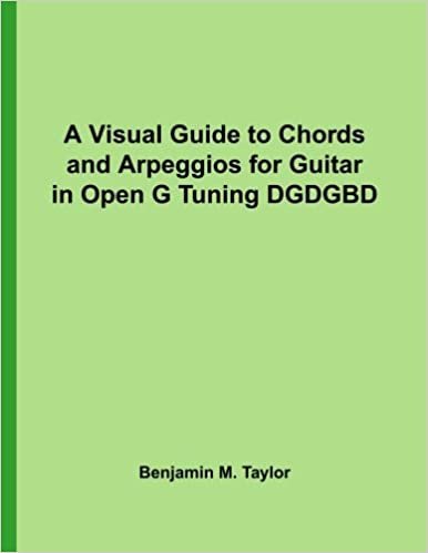 okumak A Visual Guide to Chords and Arpeggios for Guitar in Open G Tuning DGDGBD: A Reference Text for Classical, Blues and Jazz Chords/Arpeggios ... on Stringed Instruments, Band 27): Volume 27
