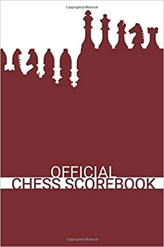 okumak Official Chess Scorebook (Wine Red): Beautifully Designed 90 Moves Chess Notebook (Notation Book) | You Can Play 50 Games | Score Sheets For Your ... Chess Set) (White on Black Chess Board)