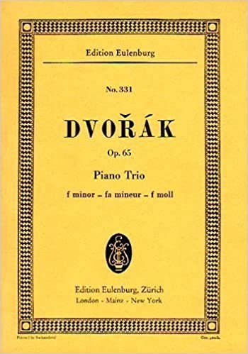 okumak Piano Trio F minor op. 65 B 130 - Piano Trio - study score - (ETP 331)