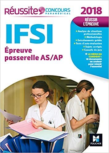 okumak Réussite Concours IFSI Passerelle AS/AP - Examen 2018 N°18 (Réussite Concours (18))