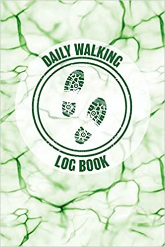 okumak Daily Walking Log Book: Notebook to Log Track and Record Your Healthy Lifestyle and Fitness Goals (2530 Walking Entries) (Daily Walking Log Book Series)