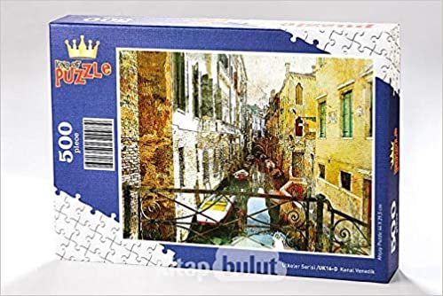 okumak Kanal Venedik Ahşap Puzzle 500 Parça (UK16-D)