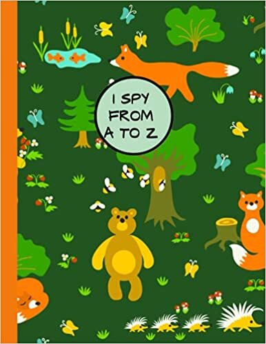 okumak I Spy From A-Z Book: Fun Activity Guessing Game for Little Kids ages 2-5 (I Spy Books for Kids)