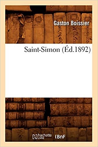 okumak Saint-Simon (Éd.1892) (Litterature)