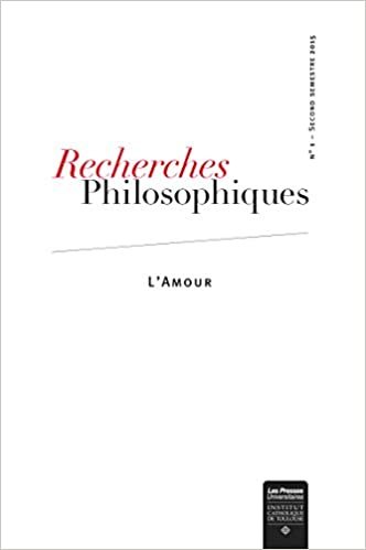 okumak Recherches philosophiques n°1 - Second semestre 2015: L&#39;Amour