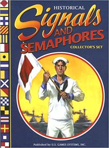 okumak Historical Signals and Semaphores Collector&#39;s Set [With 2 Decks of CardsWith 2 PostersWith Morse Code Flasher and Training DialWith 4 PostcardsWith B