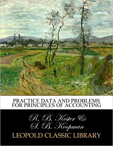 okumak Practice data and problems for principles of accounting