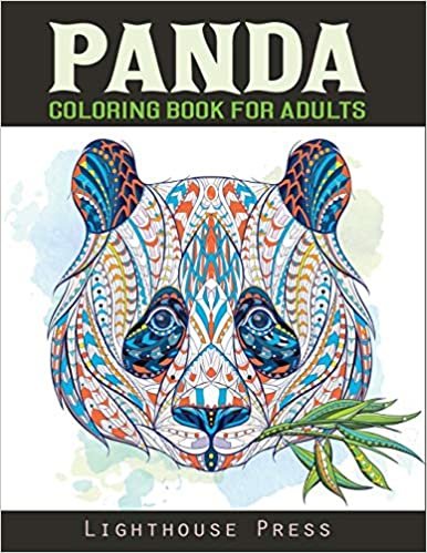 okumak Panda Coloring Book For Adults: An Adult Animals Coloring Books For Panda Lovers, Amazing Giant Panda Coloring Pages with Beautiful Cover Designs (44 Unique Page)