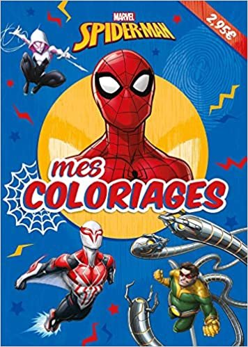 okumak SPIDER-MAN - Mes coloriages - MARVEL