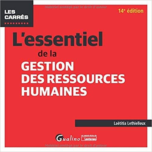 okumak L&#39;essentiel de la gestion des ressources humaines (2020-2021) (Les Carrés Rouge)
