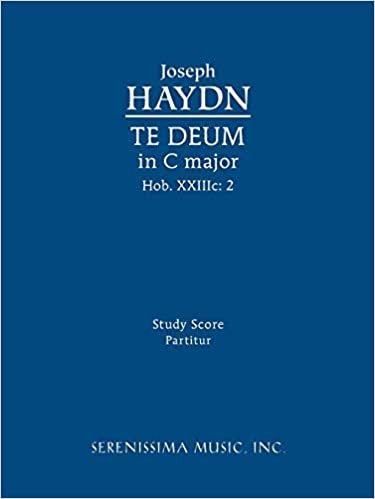 okumak Te Deum in C major, Hob.XXIIIc:2: Study score