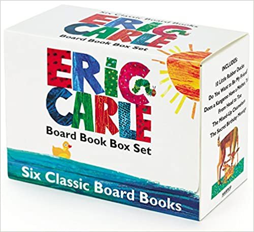 okumak Eric Carle Six Classic Board Books Box Set (World of Eric Carle)