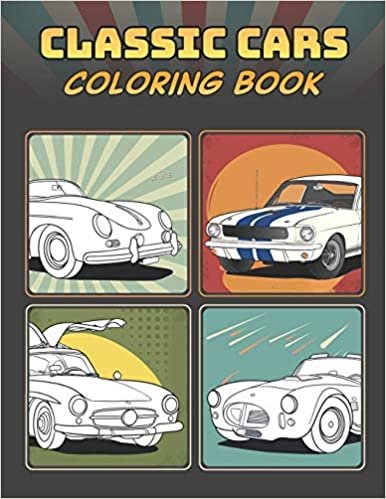 okumak Classic Cars Coloring Book: A Collection of 50 Iconic Classic Cars | Relaxation Coloring Pages for Kids, Adults, Boys, and Car Lovers (Top Cars Coloring Book, Band 2)