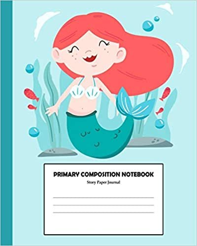 okumak Primary Composition Notebook Story Paper Journal: Composition Book | Dotted Midline with Picture Space | Grades K-2 School Practice Book | 110 Story ... (Mermaid Primary Composition Notebooks)