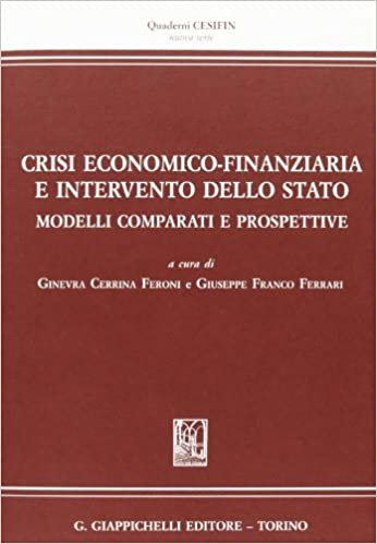 okumak Crisi economico-finanziaria e intervento dello Stato. Modelli comparati e prospettive