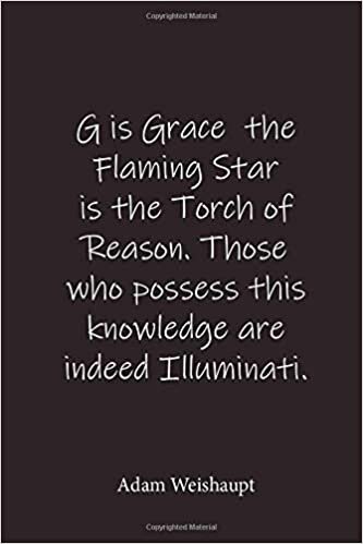 okumak G is Grace the Flaming Star is the Torch of Reason. Those who possess this knowledge are indeed Illuminati.: Adam Weishaupt - Place for writing thoughts