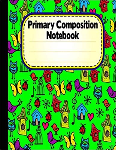okumak Primary Composition Notebook With Picture Space: Cute Kindergarten Draw And Write Primary Story Ruled Lined Journal Book For Kids Grades K-2 12