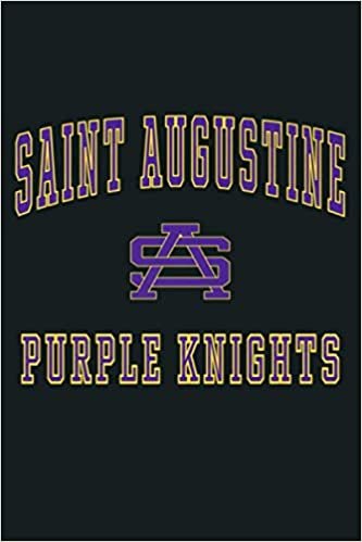 okumak St Augustine High School Purple Knights Premium C1: Notebook Planner - 6x9 inch Daily Planner Journal, To Do List Notebook, Daily Organizer, 114 Pages