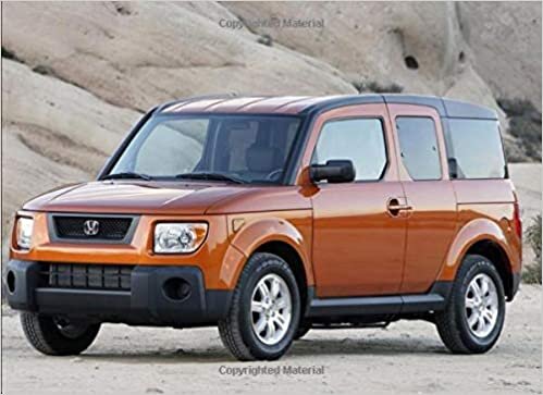okumak Honda Element EX-P: 120 pages with 20 lines you can use as a journal or a notebook .8.25 by 6 inches.