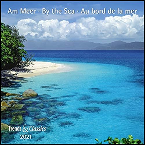 okumak Am Meer By the sea 2021 - Broschürenkalender - Wandkalender - mit herausnehmbarem Poster - Format 30 x 30 cm