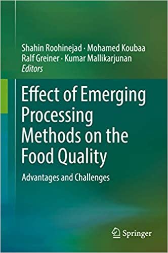 okumak Effect of Emerging Processing Methods on the Food Quality: Advantages and Challenges