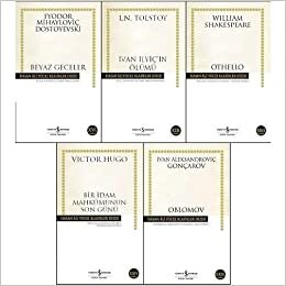 okumak İş Bankası Hasan Ali Yücel Klasikleri 5 Kitap Set (Beyaz Geceler, Ivan Ilyiç&#39;in Ölümü, Othello, Bir Idam Mahkumunun Son Günü, Oblomov)